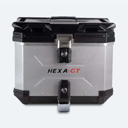 Hexa-GT Boulevard Top Case - Silver