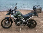 Hexa-GT Top Box on a Tiger 900