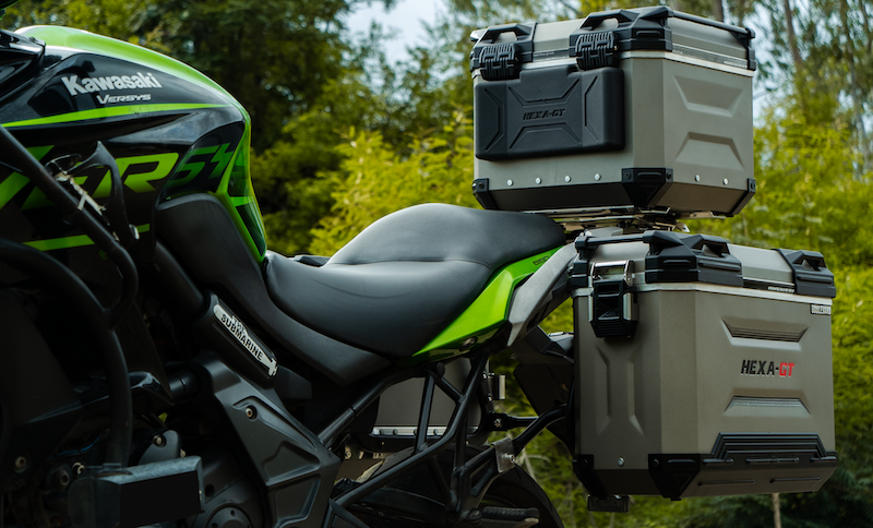 hexa-Gt on a Versys 650